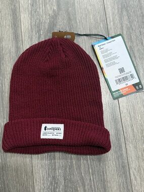cotopaxi wharf Maroon Knit Beanie